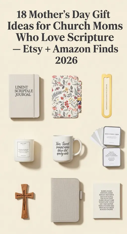18 Mother’s Day Gift Ideas for Church Moms Who Love Scripture — Etsy + Amazon Finds 2026