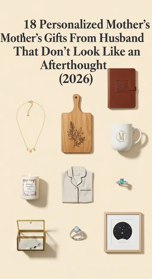 18 Personalized Mother’s Day Gifts From Husband That Don’t Look Like an Afterthought (2026)