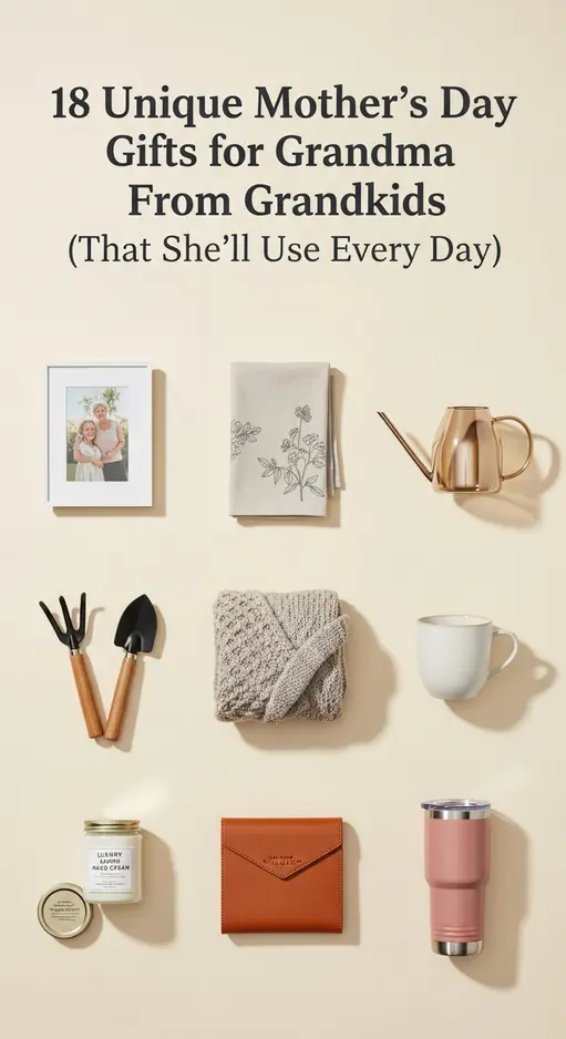 18 Unique Mother’s Day Gifts for Grandma From Grandkids (That She’ll Use Every Day)
