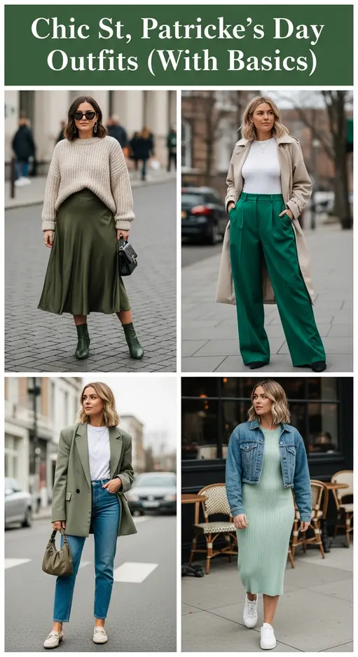 20 Green Outfit Ideas for St Patrick’s Day Elegant Look to Try