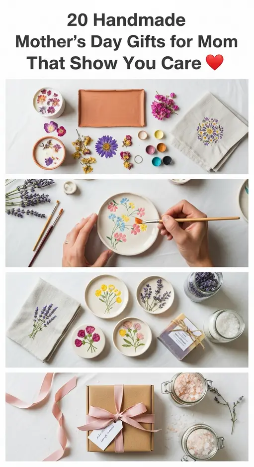 20 Handmade Mother’s Day Gifts for Mom That Show You Care 💖