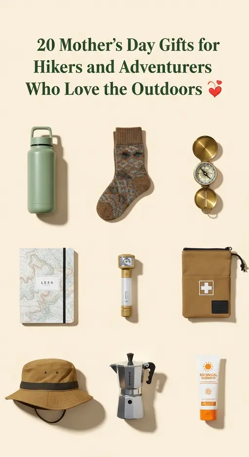 20 Mother’s Day Gifts for Hikers and Adventurers Who Love the Outdoors 💖