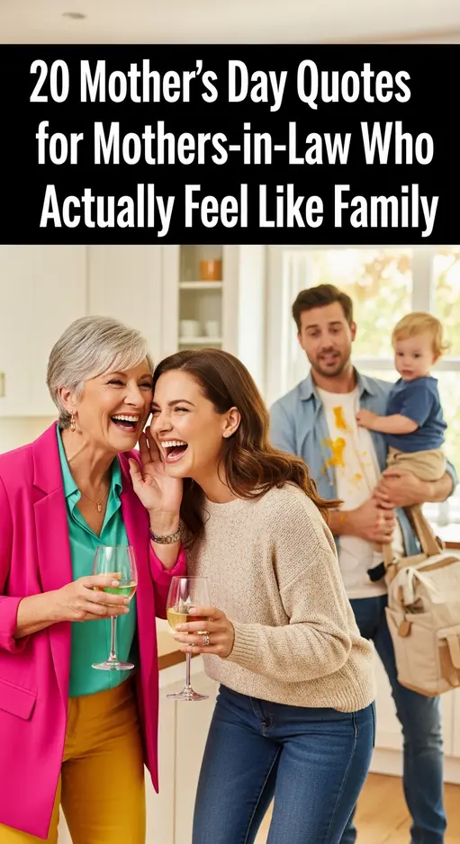“20 Warm Mother’s Day Quotes for Mothers-in-Law: Honoring Your Extended Family”