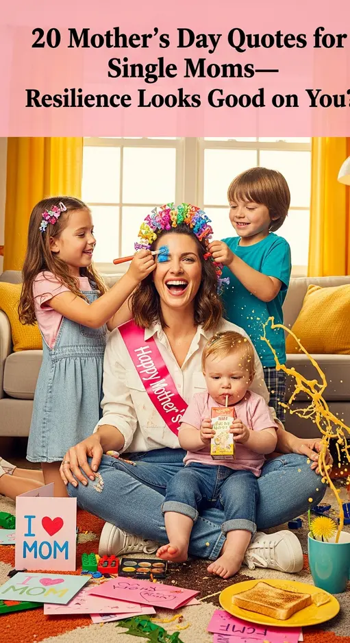 “20 Inspiring Mother’s Day Quotes for Single Moms: A Salute to Resilience”