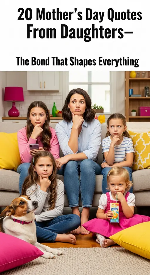 “20 Heartfelt Mother’s Day Quotes from Daughters: A Celebration of the Mother-Daughter Bond”