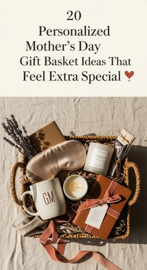 20 Personalized Mother’s Day Gift Basket Ideas That Feel Extra Special 💖