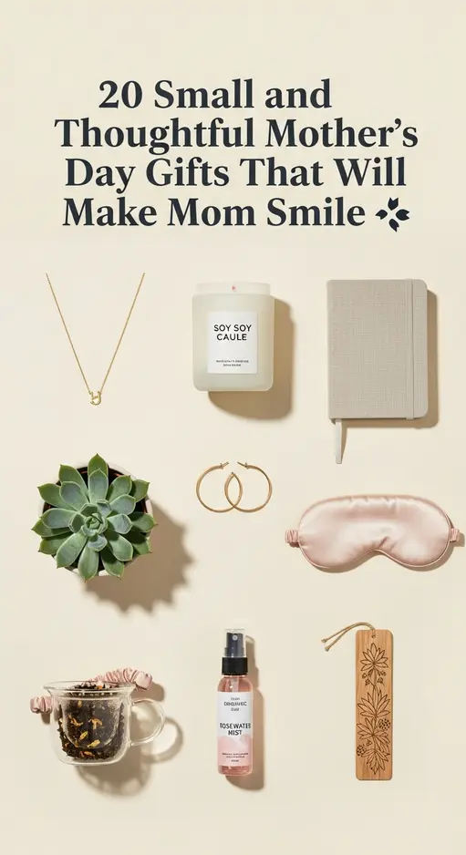 20 Small and Thoughtful Mother’s Day Gifts That Will Make Mom Smile 💖