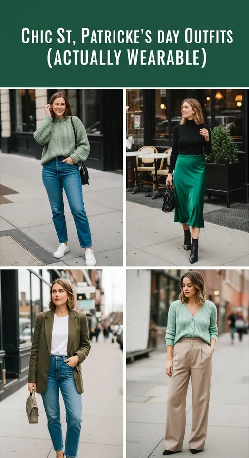 22 St Patrick’s Day Outfits for Women Party Brunch Night Out All
