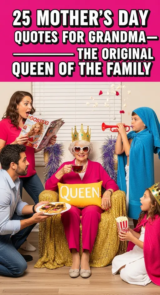 “25 Heartwarming Mother’s Day Quotes for Grandmas: Celebrating Generations of Love”