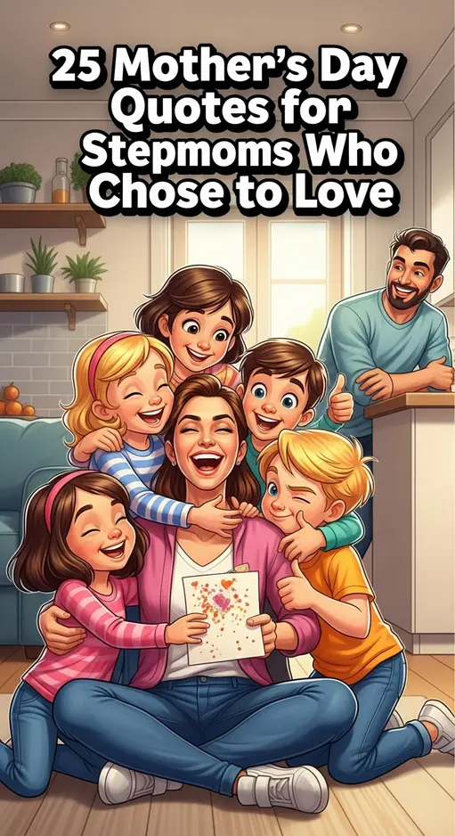 “25 Touching Mother’s Day Quotes for Stepmothers: A Tribute to Love Beyond Blood”