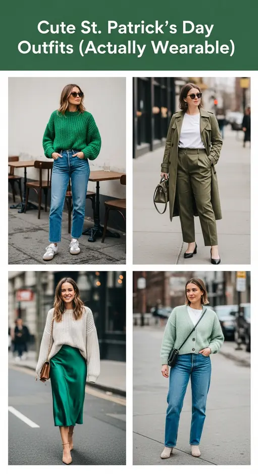 30 Instagram St Patrick’s Day Outfits Aesthetic Trending 2026 Viral