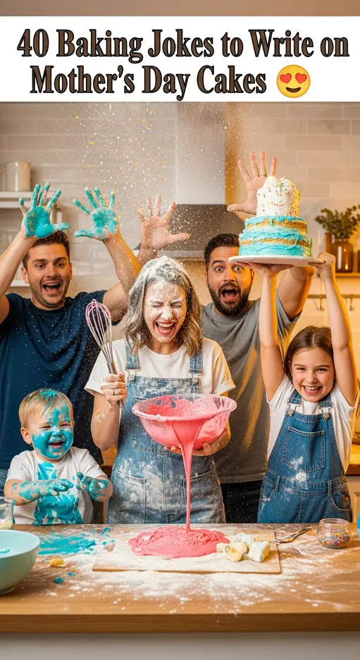 40 Hilarious Mother’s Day Cake and Baking Jokes 🎂