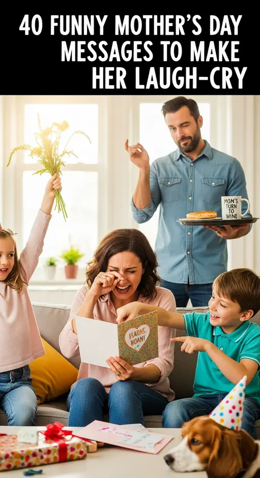 40 Funny Mother’s Day Messages Guaranteed to Make Your Mom Smile
