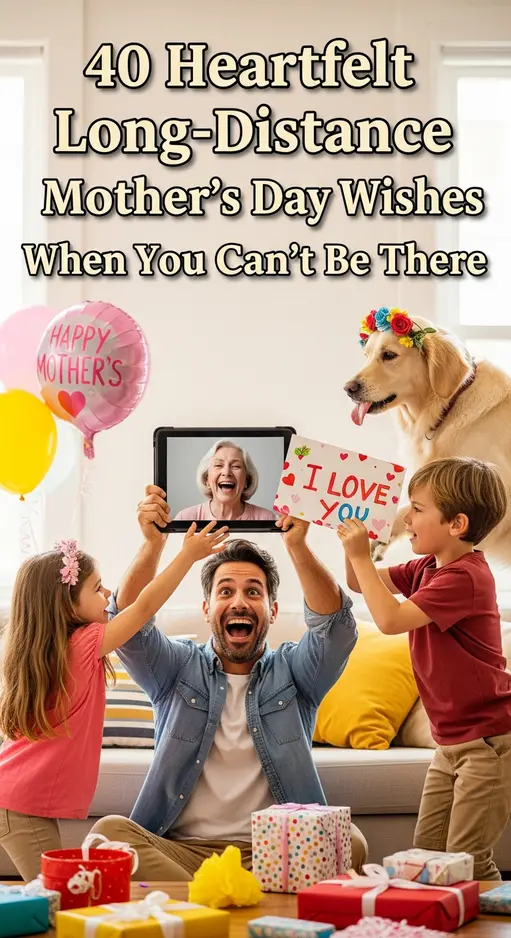 40 Heartfelt Long-Distance Mother’s Day Wishes When You Can’t Be There