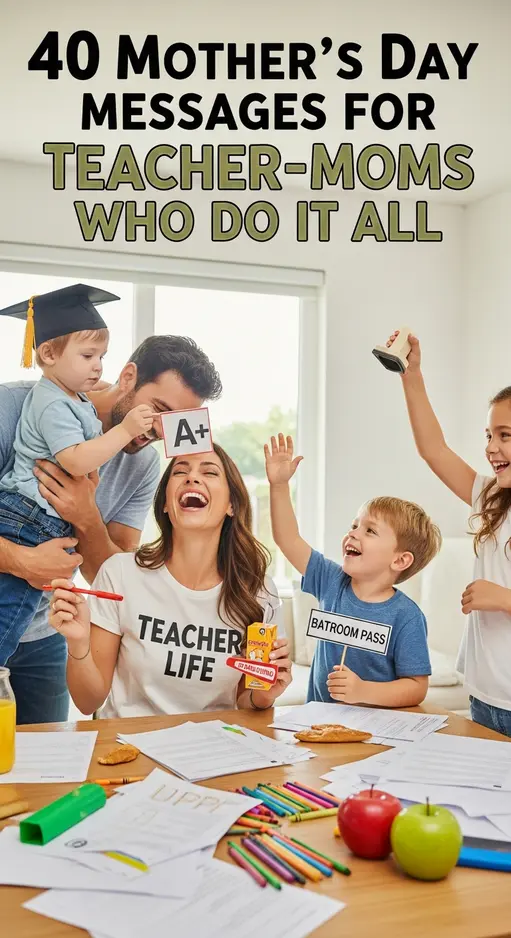 40 Heartfelt Mother’s Day Messages for Students to Give Their Teacher-Moms
