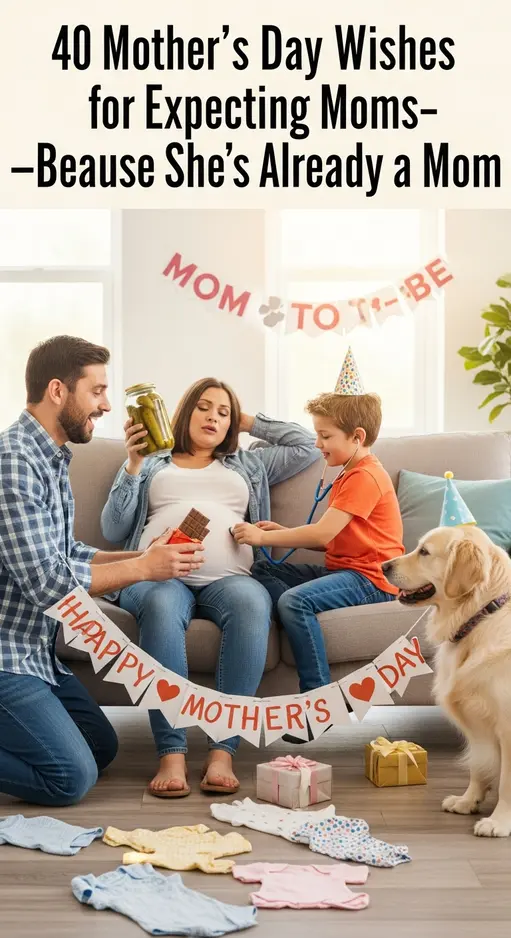 40 Heartwarming Mother’s Day Wishes for Expecting Moms
