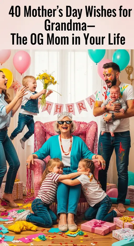 40 Loving Mother’s Day Wishes for Grandma