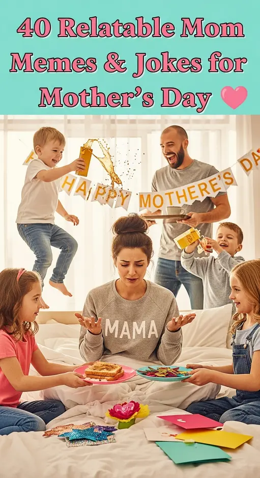 40 Funny Mother’s Day Jokes and Relatable Mom Stories 🌸😂