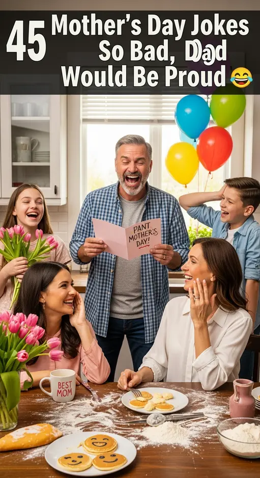 45 Bad Mother’s Day Jokes That Are So Bad, They’re Funny
