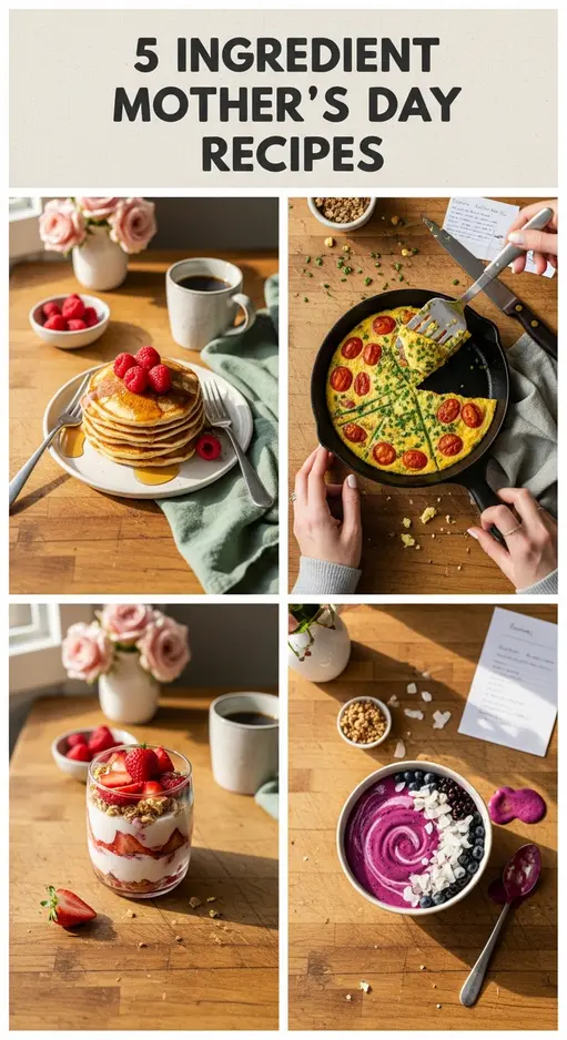5 Ingredient Mother’s Day Recipes: 7 Quick Meals That Save Your Morning