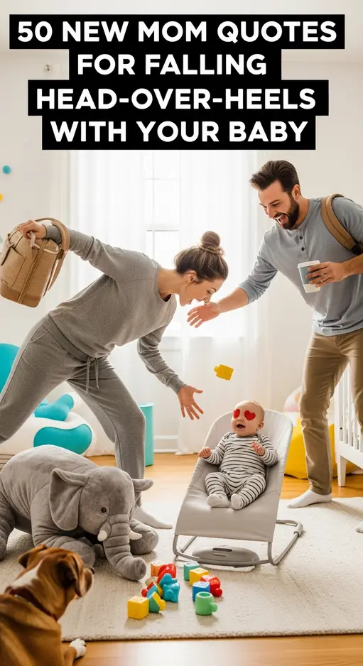 50 + New Mom Quotes Falling in love Your Baby