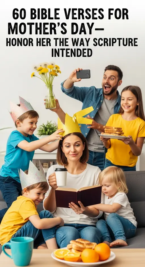 60+ Best Bible Verses For Mothers Day : Honor All She Does for Her Family