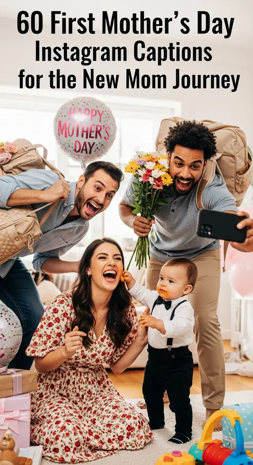 👶 60 First Mother’s Day Captions for Instagram: Celebrating the New Mom Journey 🌸