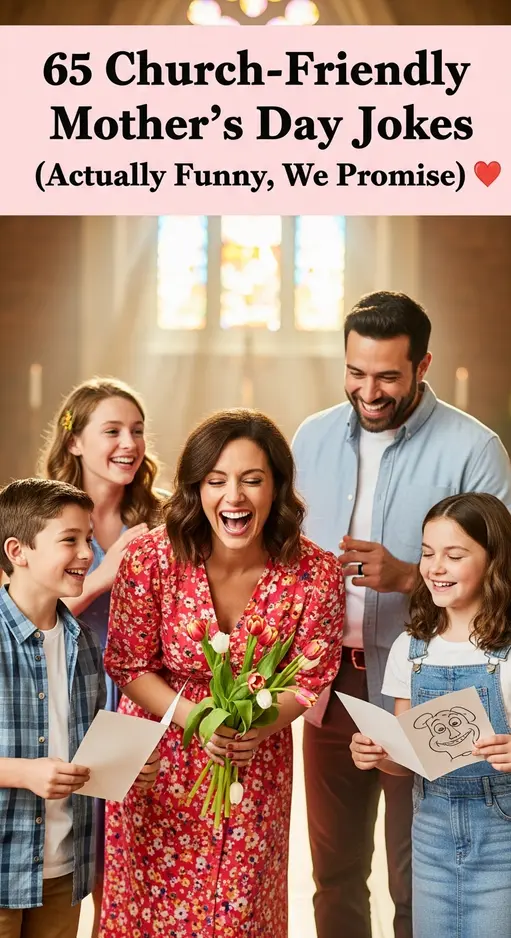 65 Clean but Funny Mother’s Day Jokes for Church and Family Gatherings 🌸😄