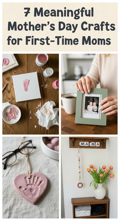 7 Meaningful Mother’s Day Crafts Perfect for First-Time Moms on Their Very First Mother’s Day