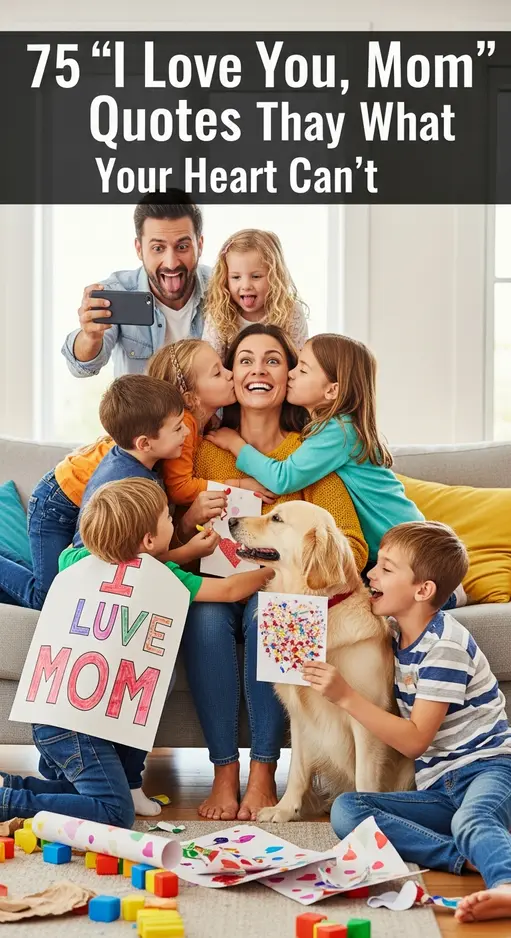 75+ Heart Touching: I love you Mom Quotes & Messages
