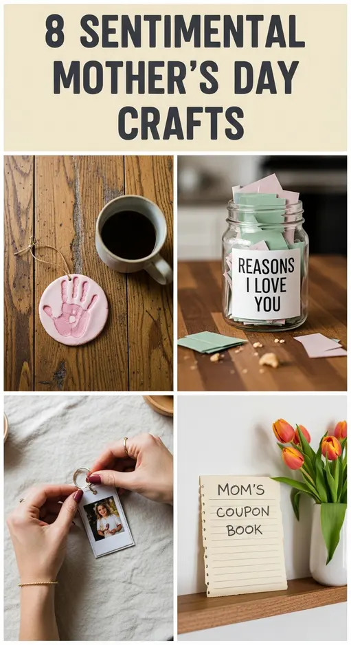 8 Sentimental Mother’s Day Crafts for the Mom Who Treasures Every Handmade Thing