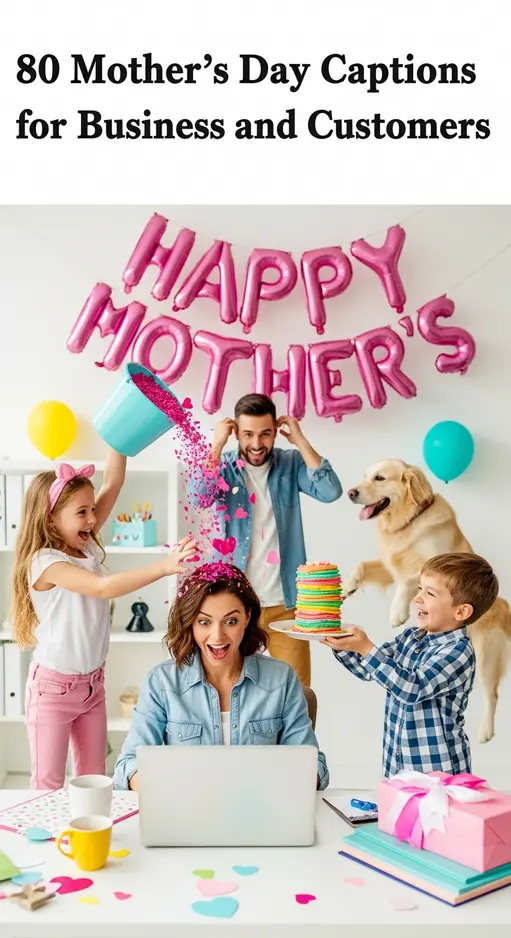 80 Mother’s Day Captions for Business and Customers