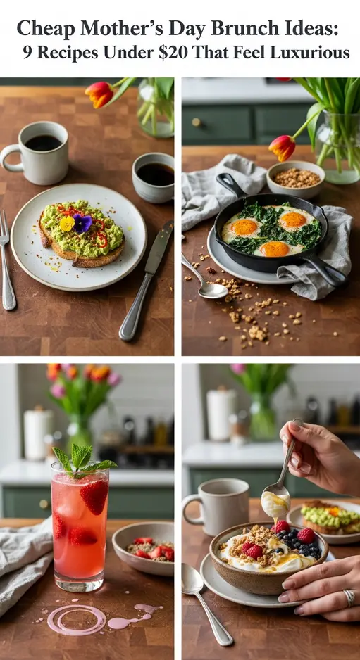 Cheap Mother’s Day Brunch Ideas: 9 Recipes Under $20 That Feel Luxurious