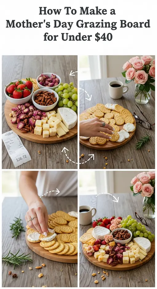 How To Make a Mother’s Day Grazing Board for Under $40