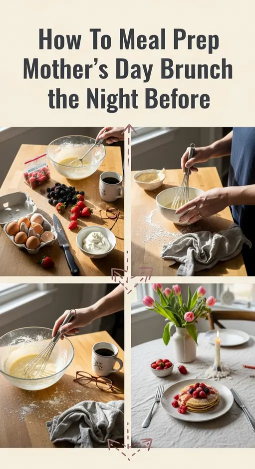 How To Meal Prep Mother’s Day Brunch the Night Before