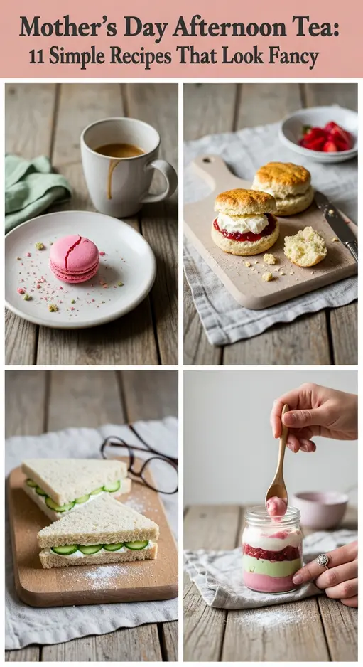 Mother’s Day Afternoon Tea: 11 Simple Recipes That Look Fancy