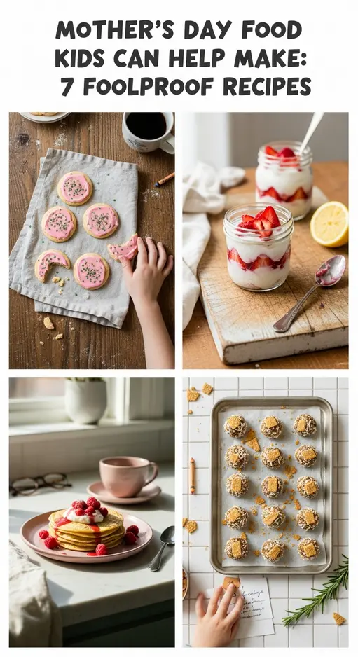 Mother’s Day Food Kids Can Help Make: 7 Foolproof Recipes