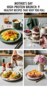 Mother’s Day High-Protein Brunch: 9 Healthy Recipes That Keep You Full -