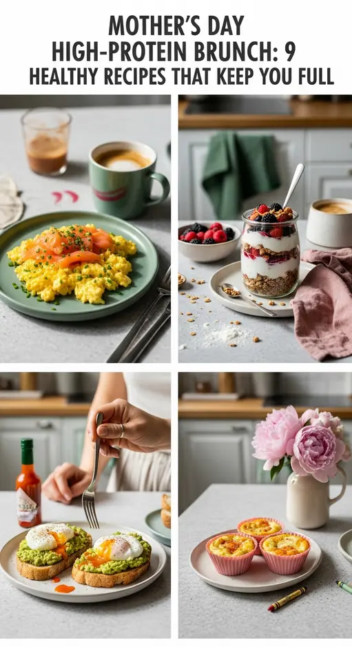 Mother’s Day High-Protein Brunch: 9 Healthy Recipes That Keep You Full