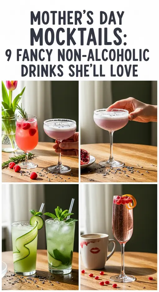 Mother's Day Mocktails: 9 Fancy Non-Alcoholic Drinks She'll Love 2 Mother’s Day Mocktails: 9 Fancy Non-Alcoholic Drinks She’ll Love