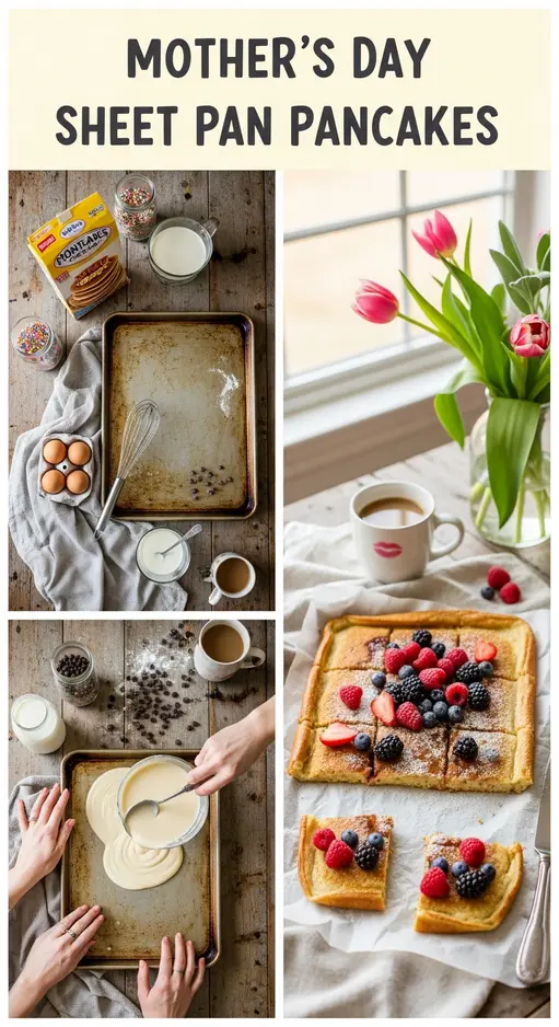 Mother's Day Sheet Pan Pancakes: Feed the Whole Family at Once 2 Mother’s Day Sheet Pan Pancakes: Feed the Whole Family at Once