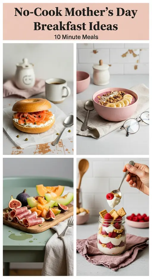 No-Cook Mother’s Day Breakfast Ideas: 7 Easy Meals Ready in 10 Minutes