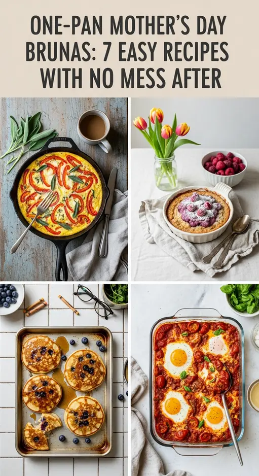 One-Pan Mother’s Day Brunch Ideas: 7 Easy Recipes With No Mess After