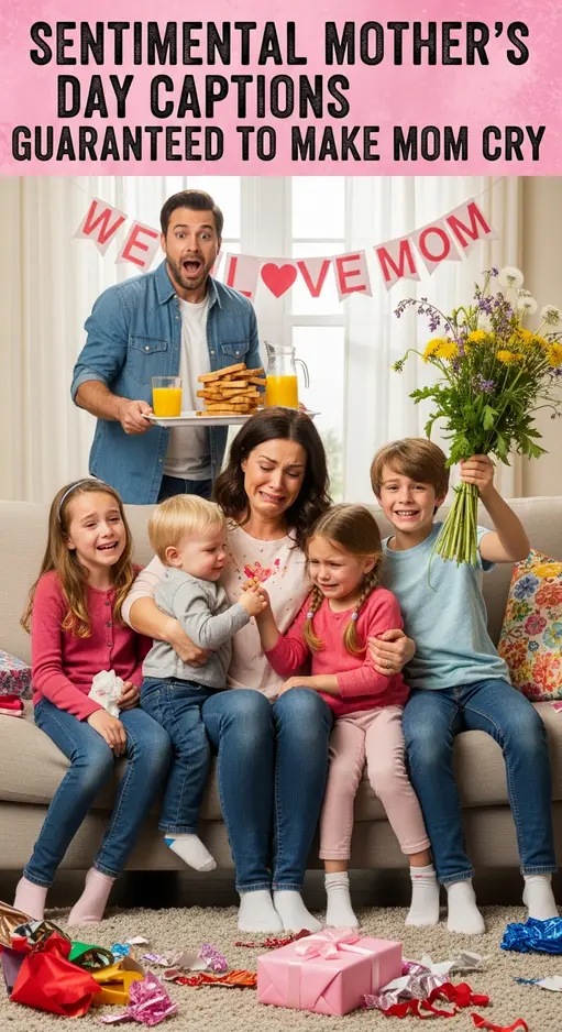 😢 Sentimental Mother’s Day Captions Guaranteed to Make Mom Cry 🌟