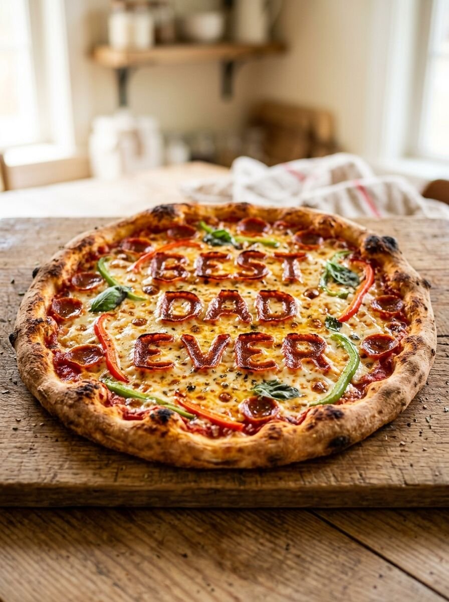 9 Clever DIY Father's Day Pizza Ideas for Family Fun 2 9 Clever DIY Father's Day Pizza Ideas for Family Fun -