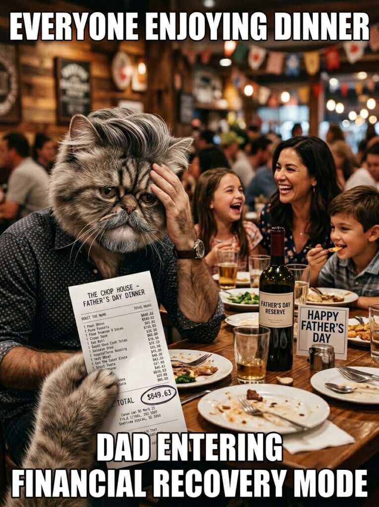 Funny Fathers Day Restaurant Bill Memes Every Dad Understands 10 Funny Fathers Day Restaurant Bill Memes Every Dad Understands -