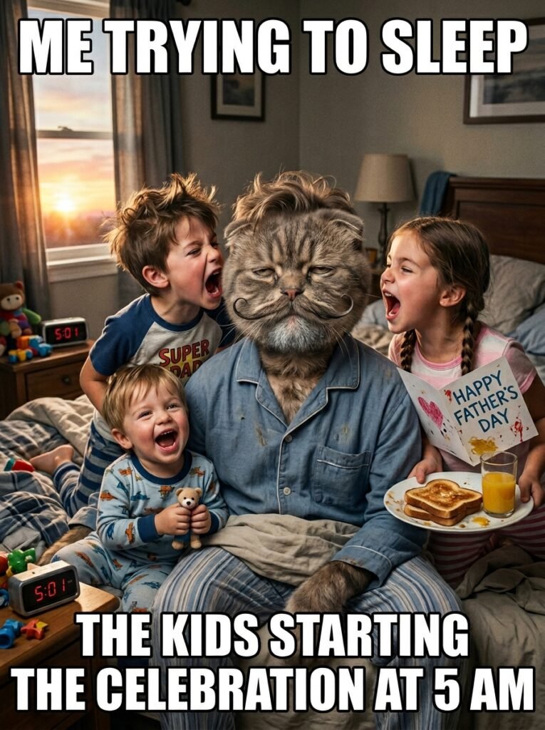 Fathers Day Breakfast Memes That Perfectly Capture Dad Mornings 🍳😂 -