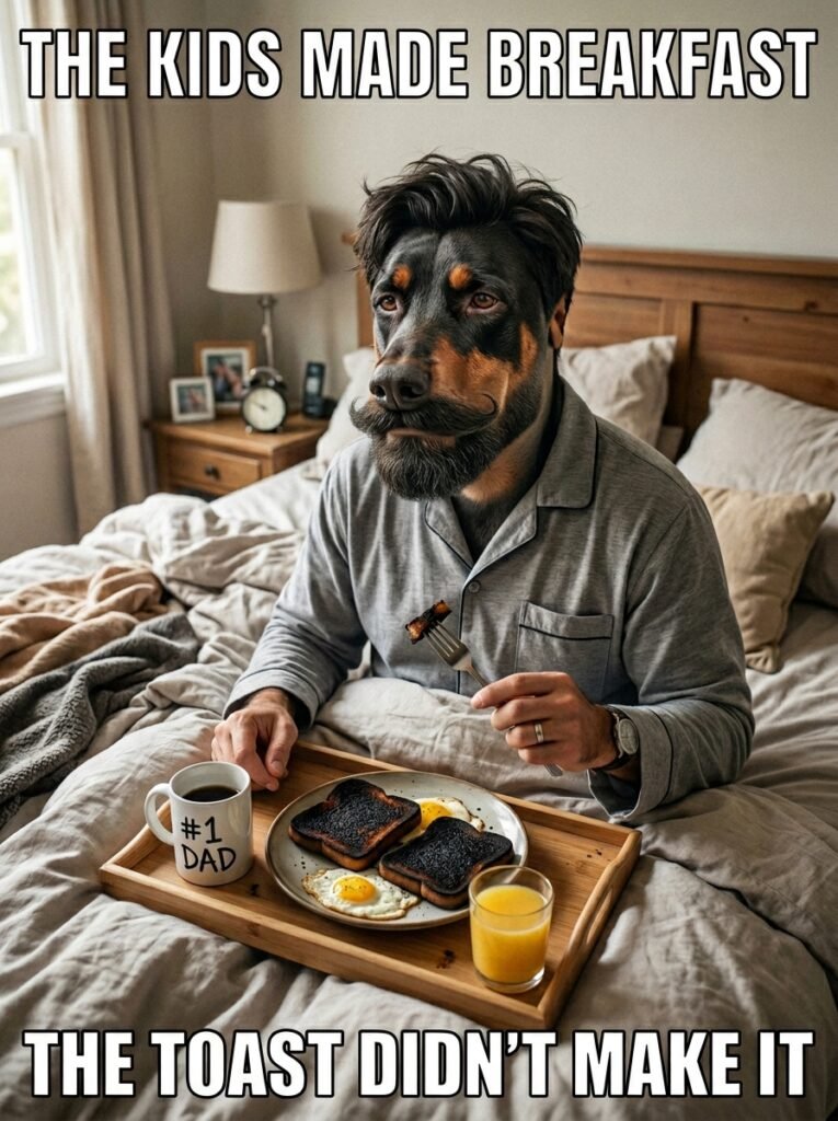 Fathers Day Breakfast Memes That Perfectly Capture Dad Mornings 🍳😂 -