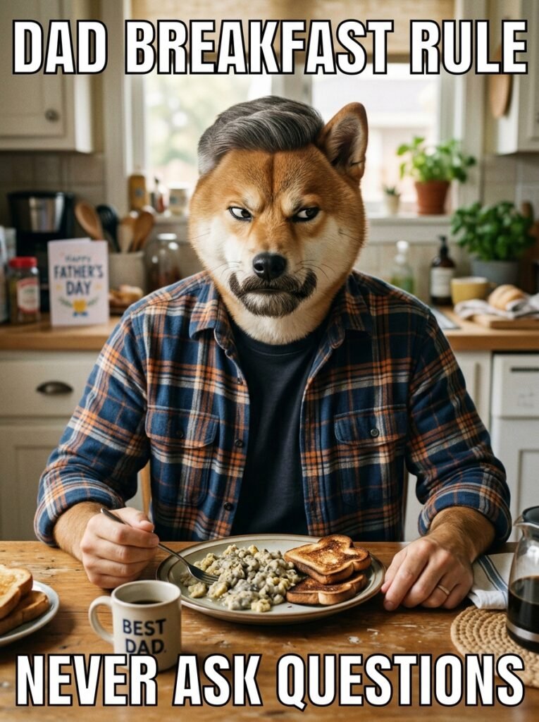 Fathers Day Breakfast Memes That Perfectly Capture Dad Mornings 🍳😂 -