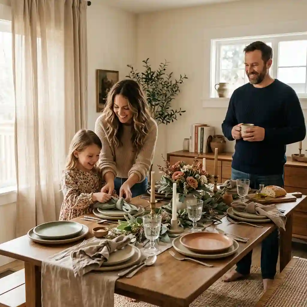 Aesthetic Father's Day 2026 home decor and elegant tablescape ideas